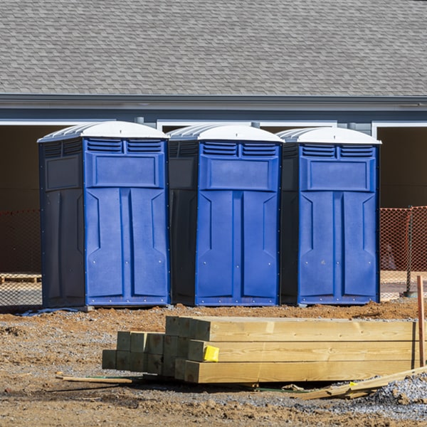 how do i determine the correct number of porta potties necessary for my event in Dawsonville